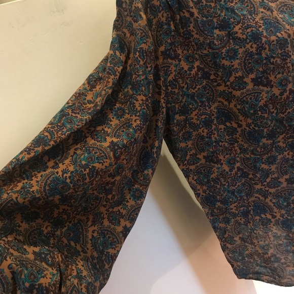 Vintage Christian Dior Chemises Paisley / Floral Print - Picture 7 of 9
